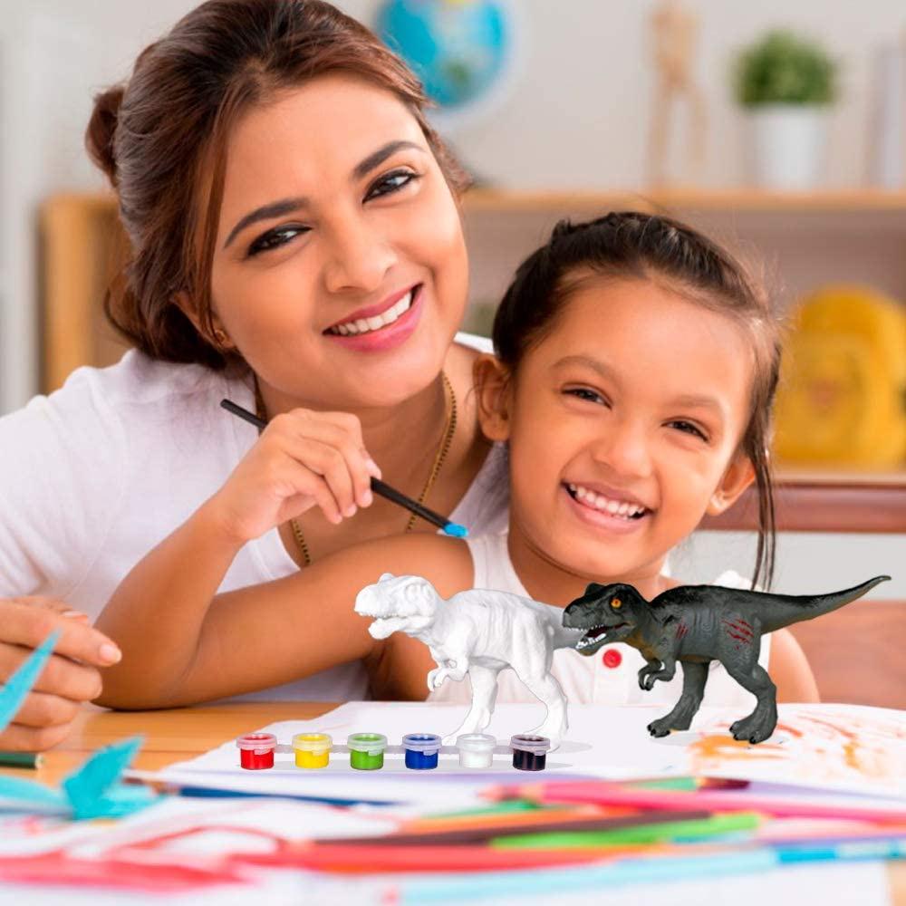 SG Rumahhome DIY Coloring 3D Painting Dinosaur Model Drawing Graffiti Children Educational Toys