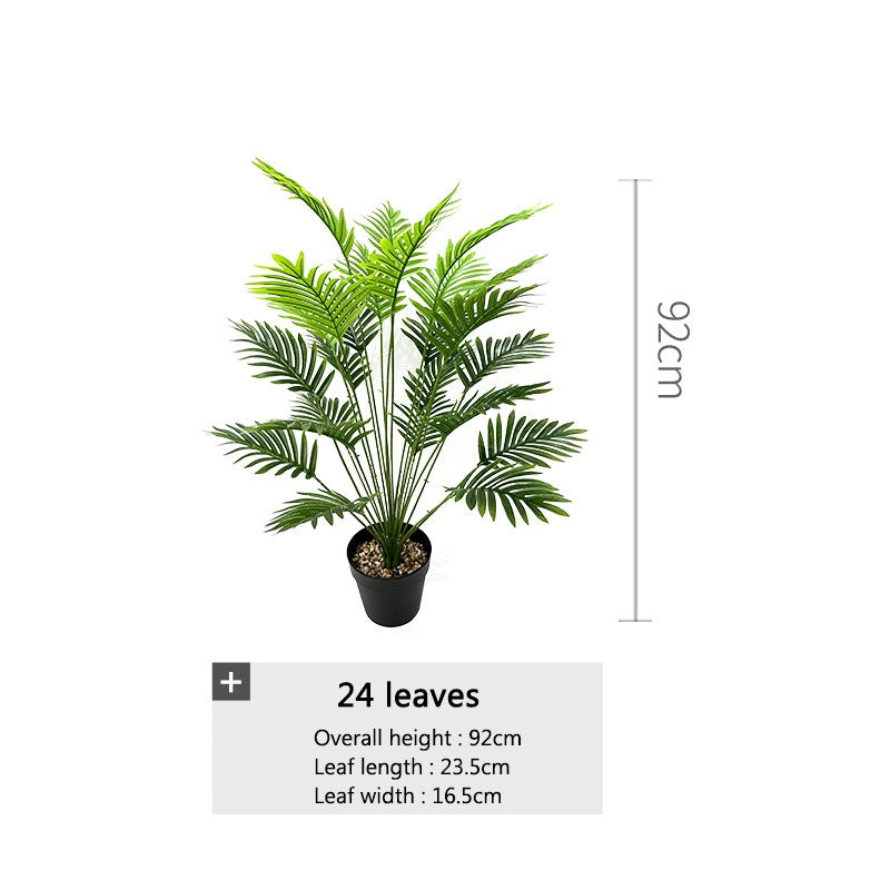 Rumahhome 45-120cm Nordic Style Artificial Plant Potted Fake Tree Flower Imitation Plants Home Office Hotel Decoration