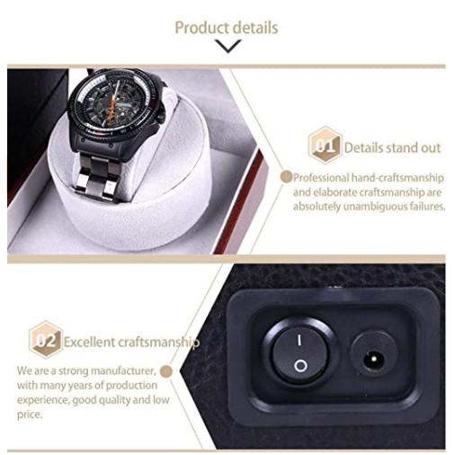 Rumahhome_Watch Winder Box Automatic Winding Luxury Watches Storage Boxes