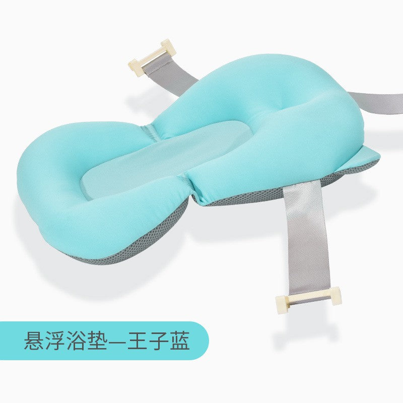 Rumahhome_Baby Bathing Bathtub Foldable Shower Basin Newborn Baby Bathtub with Temp Sensor/Infant/Children