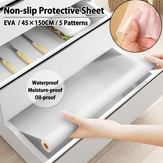 Rumahhome_ EVA Non Slip Protective Sheet Thickened Drawer Pad Table Pad Wardrobe Cabinet Pad Shoes Cabinet Pad 45x150cm