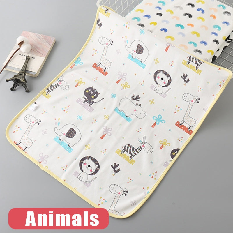 Rumahhome Baby Waterproof Diaper Mat Reusable Mattress Cotten Pad