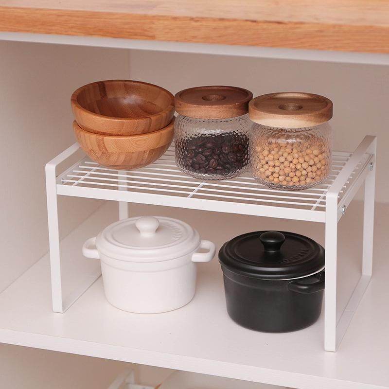 Rumahhome Japanese-style  Kitchen storage rack Microwave oven shelf
