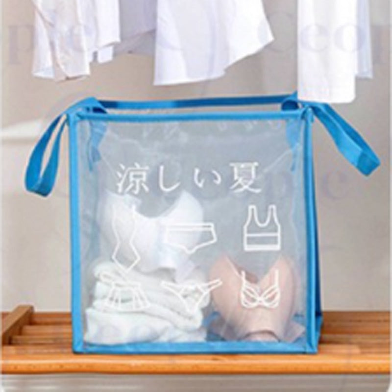 Local Shipping Specool® Popular Folding Laundry Basket Storage Boxes Washing Clothes Basket Laundry Bags Sundries Box