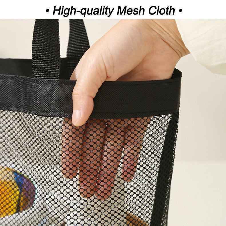 Mesh Shower Caddy Portable Large Bathroom Tote Bag Durable with Pockets  for Travel, College Dorm