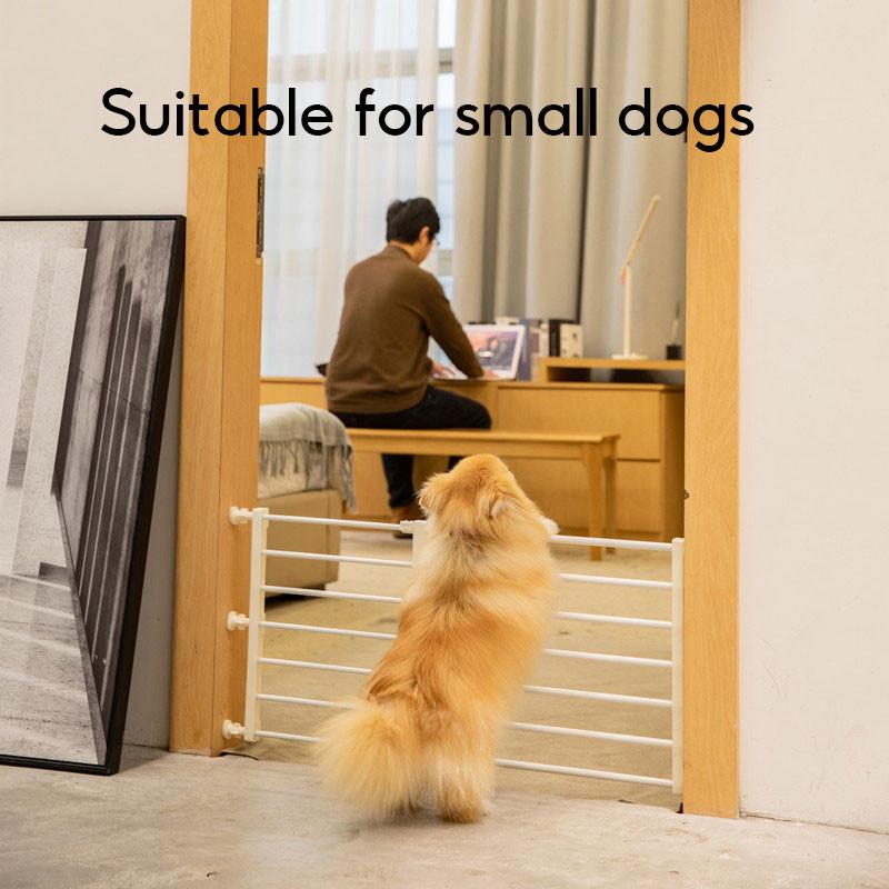 Rumahhome--Dog fence gate safe gate small dog indoor guardrail dog fence
