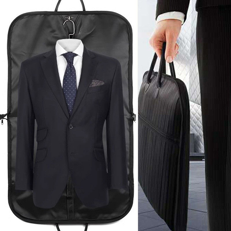 SG Business Trip Suit Storage Bag  Garment Cover for Travel Dustproof Breathable Coat Carrier