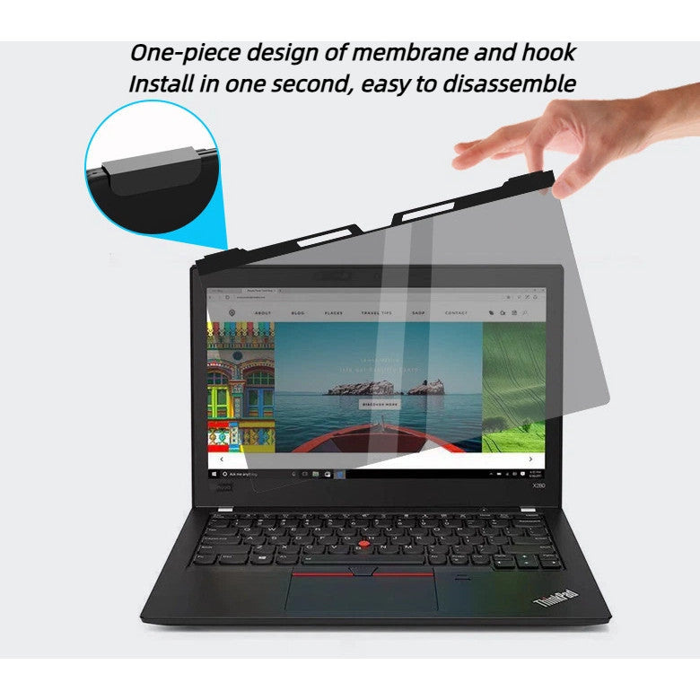 Hanging Laptop Privacy Filter Anti UV 13/14/15.6 Inch Screen Protector for Eye Protection Notebook