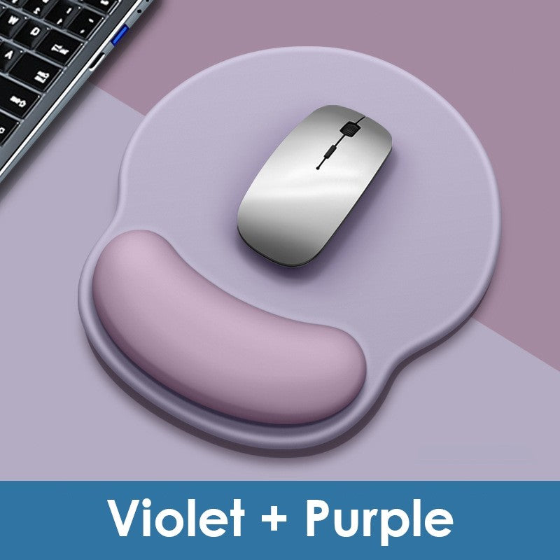 Game Mouse Pad Wrist Rest Support Comfortable Silicone Non Slip Soft For Computer Laptop Tablet