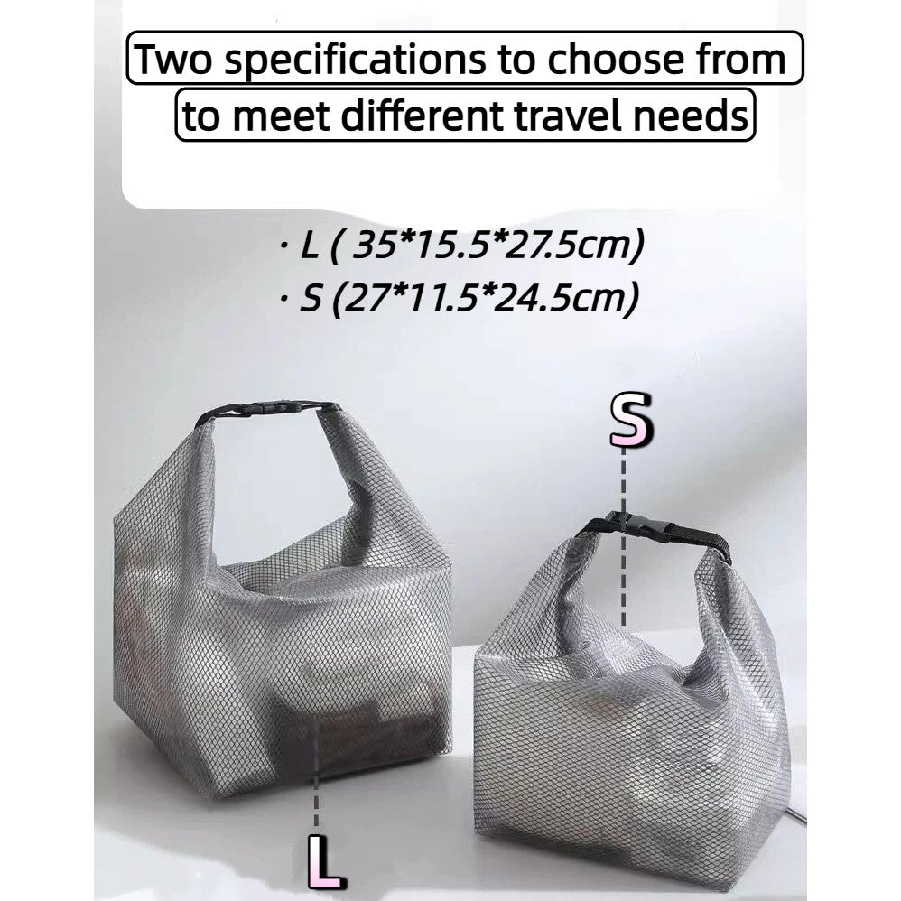 Waterproof Swimming Bag with Dry Wet Separation, Large Capacity Travel Organizer for Cosmetics, Toiletries, Gym