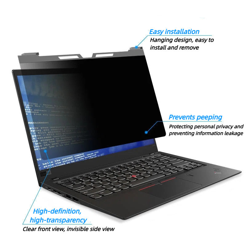 Hanging Laptop Privacy Filter Anti UV 13/14/15.6 Inch Screen Protector for Eye Protection Notebook