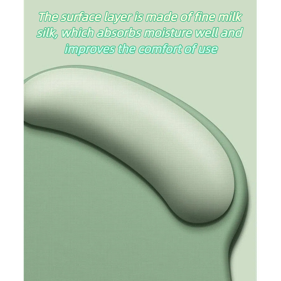 Game Mouse Pad Wrist Rest Support Comfortable Silicone Non Slip Soft For Computer Laptop Tablet