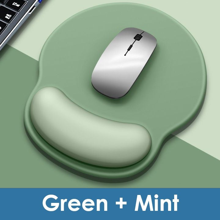 Game Mouse Pad Wrist Rest Support Comfortable Silicone Non Slip Soft For Computer Laptop Tablet