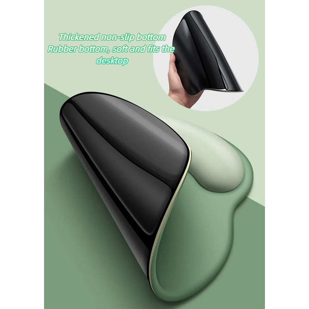 Game Mouse Pad Wrist Rest Support Comfortable Silicone Non Slip Soft For Computer Laptop Tablet