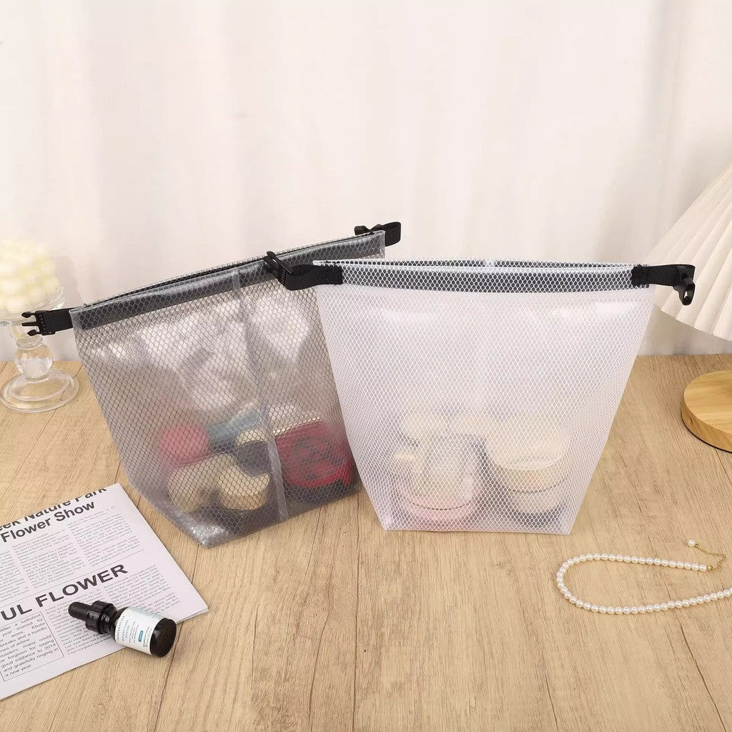 Waterproof Swimming Bag with Dry Wet Separation, Large Capacity Travel Organizer for Cosmetics, Toiletries, Gym