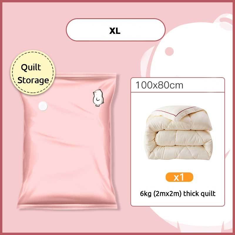 Thickened Large Vacuum Compression Wardrobe Storage Bag - Moisture-Proof for Clothes, Quilt, Cabinet,Travel & Moving