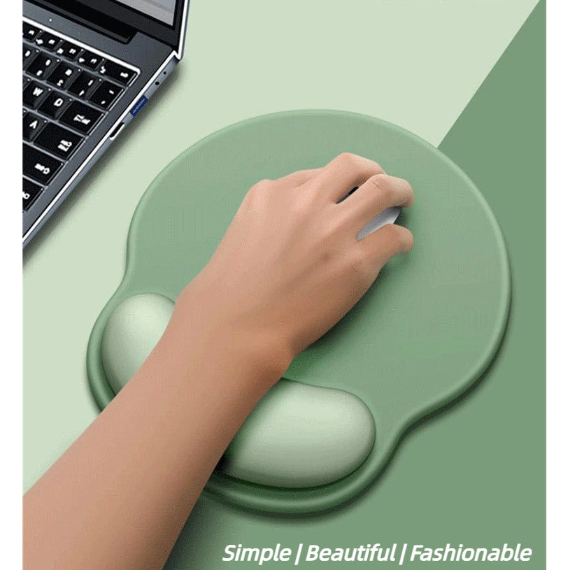 Game Mouse Pad Wrist Rest Support Comfortable Silicone Non Slip Soft For Computer Laptop Tablet