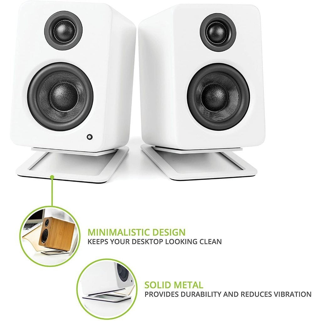 Desktop Speaker Holder Anti-Vibration Metal Speaker Stands for Small Speakers | Desktop Holder