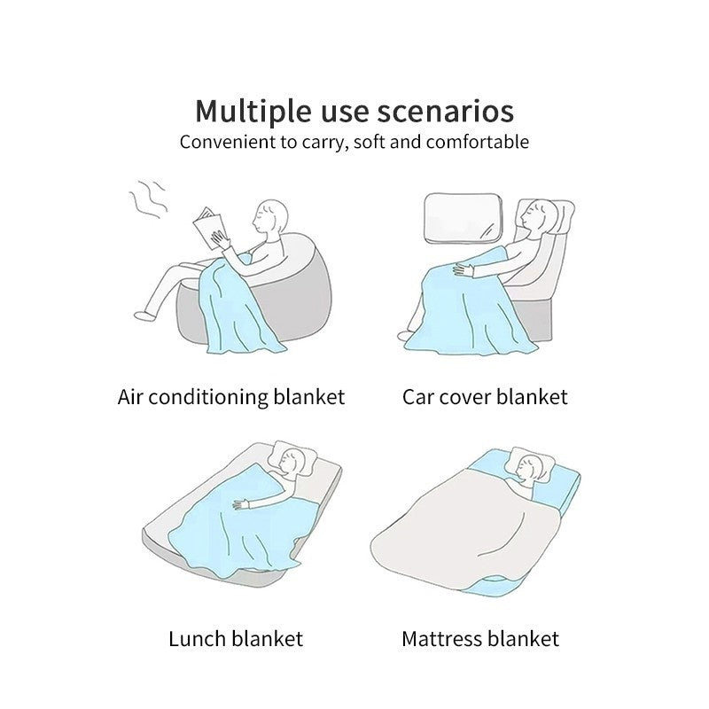 Japanese Minimalist Aircon Quilt - Super Soft Cotton Comforter | Single/Queen/King | Washable Lightweight Blanket