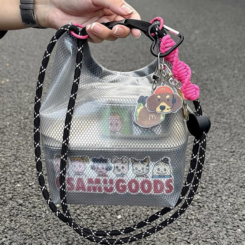 Waterproof Swimming Bag with Dry Wet Separation, Large Capacity Travel Organizer for Cosmetics, Toiletries, Gym