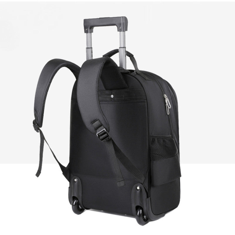 TasBagShop SG korean style 20 inch trolley travel bag back bag with wheel soft cabin luggage