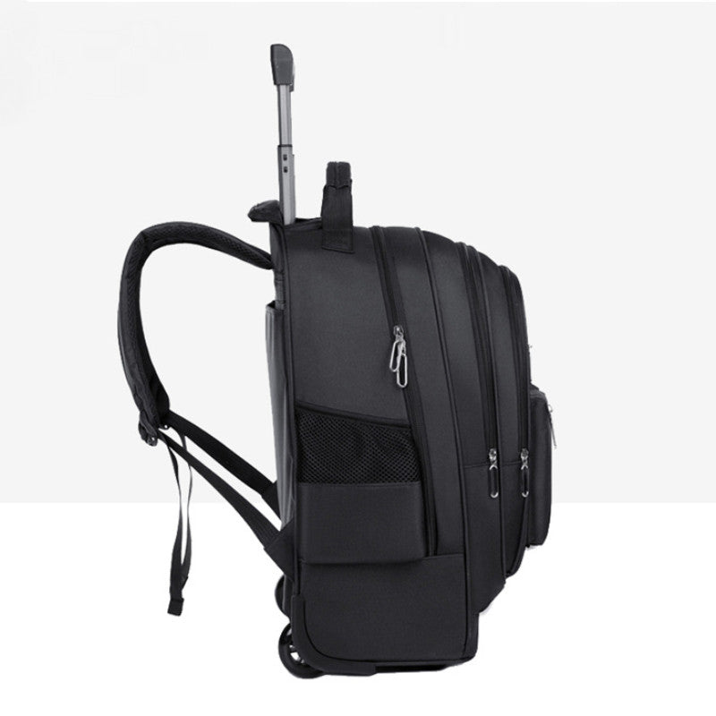 TasBagShop SG korean style 20 inch trolley travel bag back bag with wheel soft cabin luggage