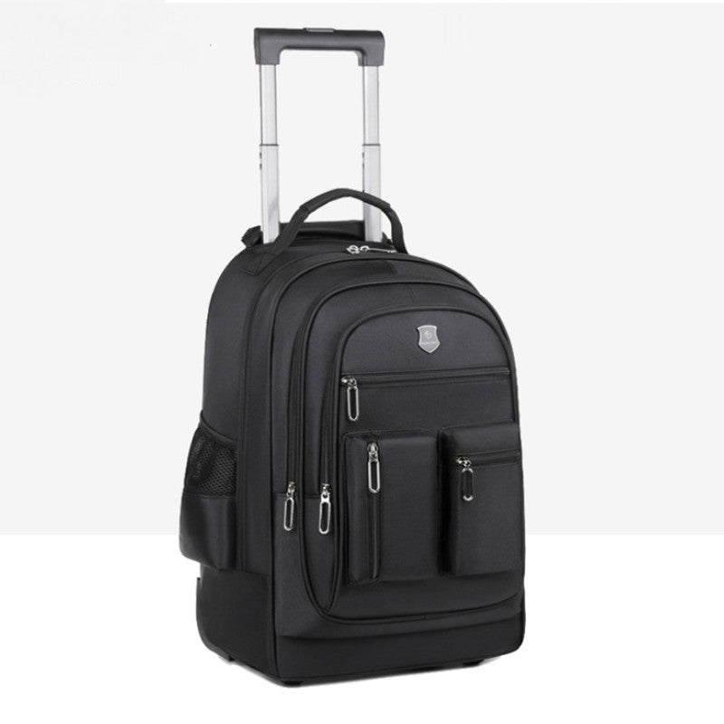 TasBagShop SG korean style 20 inch trolley travel bag back bag with wheel soft cabin luggage