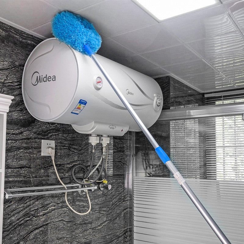 Ceiling Fan Duster Absorb Dust Save Strength Adjustable Telescopic Removable Washable Super Cilia Brush