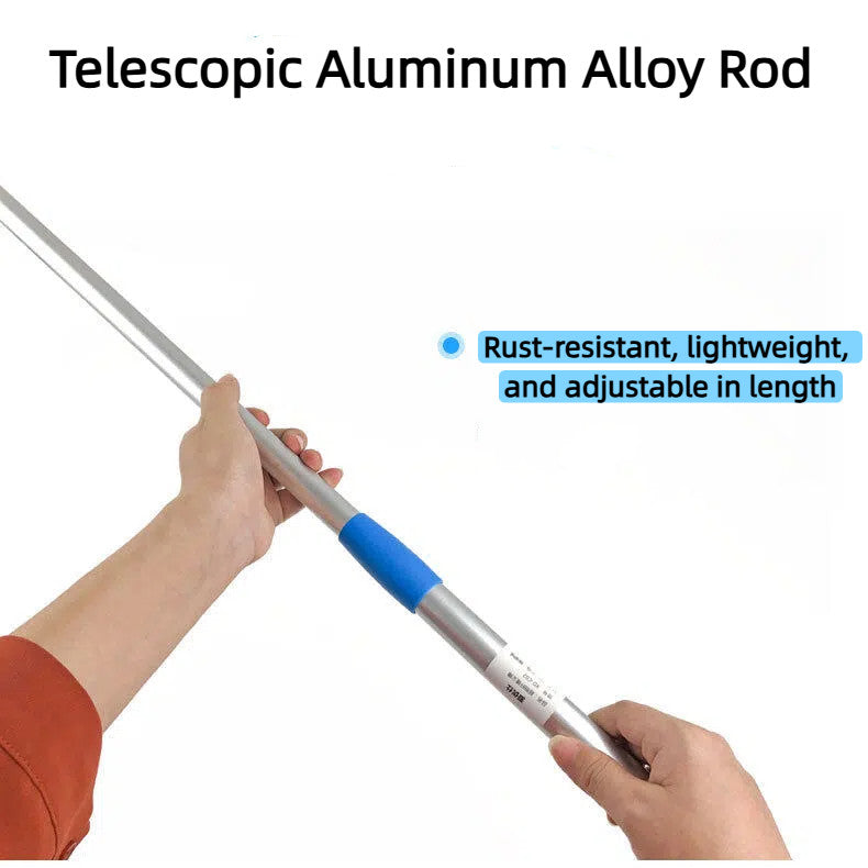 Ceiling Fan Duster Absorb Dust Save Strength Adjustable Telescopic Removable Washable Super Cilia Brush