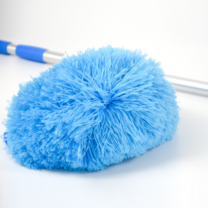 Ceiling Fan Duster Absorb Dust Save Strength Adjustable Telescopic Removable Washable Super Cilia Brush