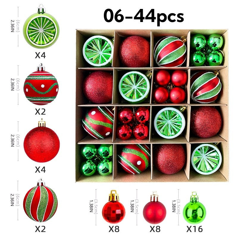 Christmas tree Balls Hanging Baubles Bundle Box Christmas Ornaments Party / Event / Home Decoration