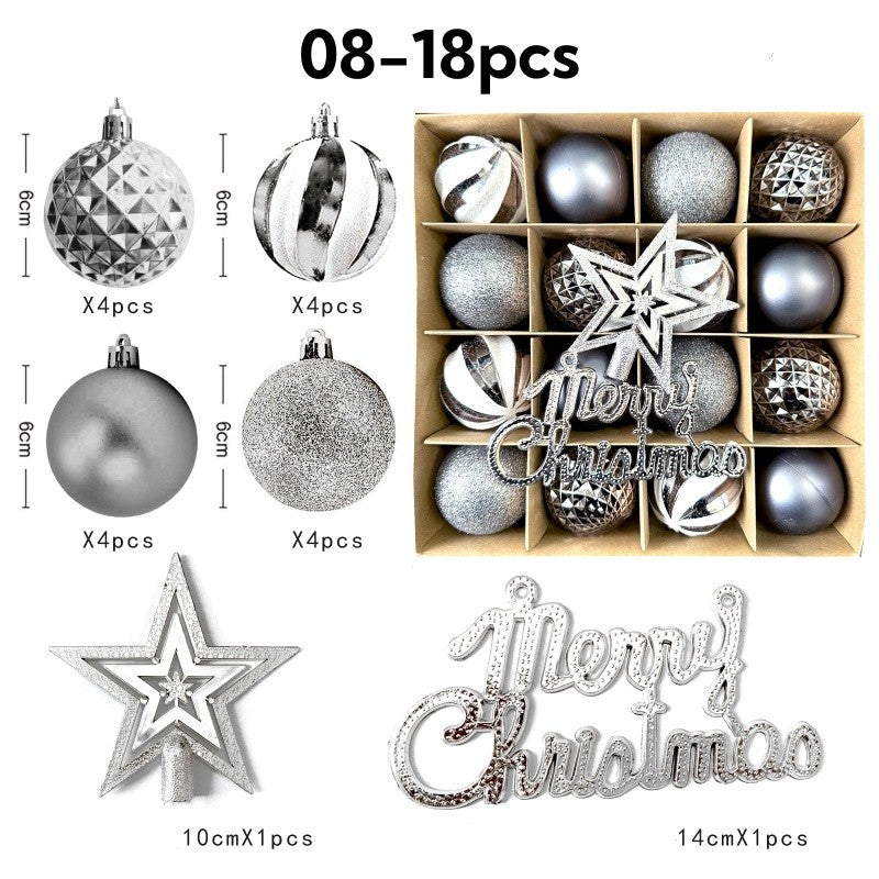 Christmas tree Balls Hanging Baubles Bundle Box Christmas Ornaments Party / Event / Home Decoration