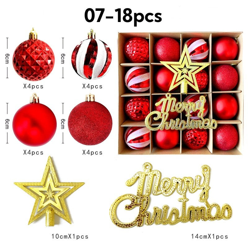 Christmas tree Balls Hanging Baubles Bundle Box Christmas Ornaments Party / Event / Home Decoration