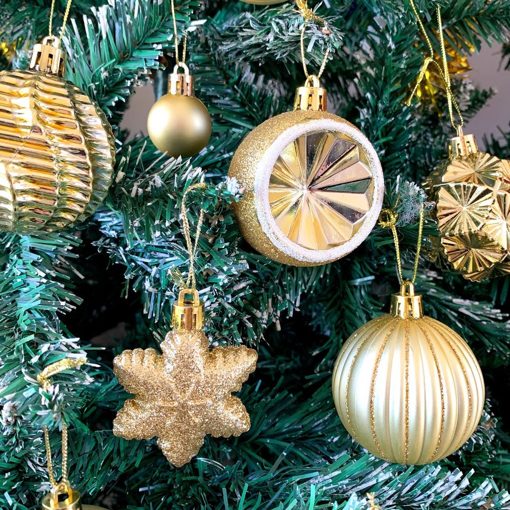 Christmas tree Balls Hanging Baubles Bundle Box Christmas Ornaments Party / Event / Home Decoration