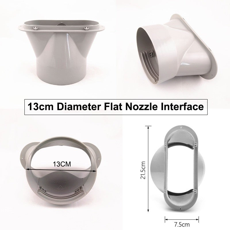 Universal Aircond Hose Portable Extension Kit-Flexible Air Conditioner Pipe Exhaust Duct For 13cm/15cm Mobile Aircon