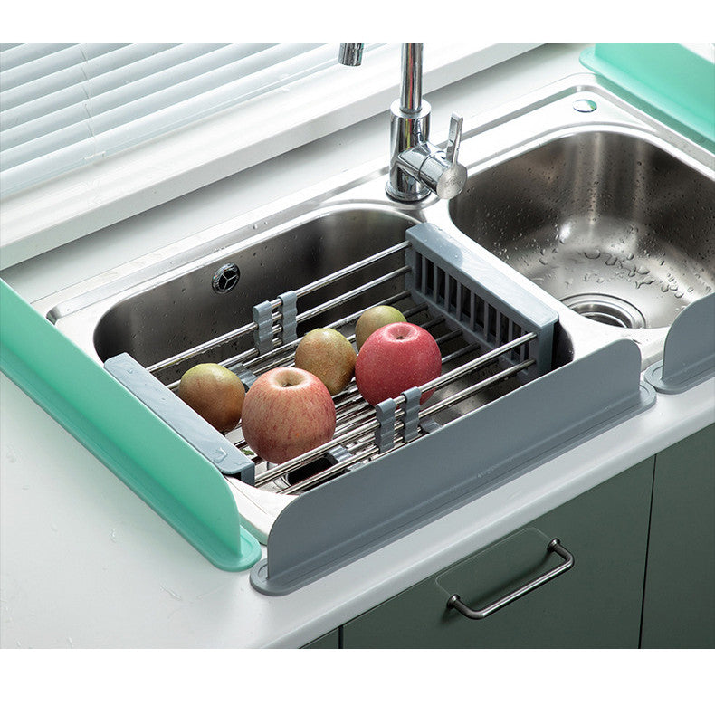 Silicone Kitchen Splash Guard for Sink Countertop, Dish Washing Waterproof Anti-Splash Barrier Suction Cup Design