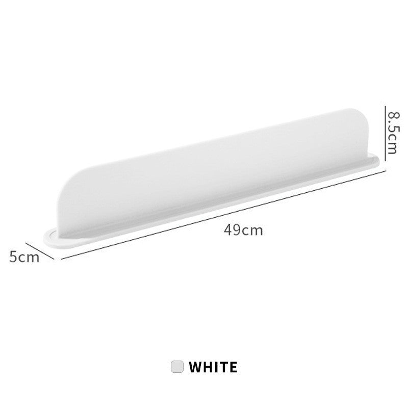 Silicone Kitchen Splash Guard for Sink Countertop, Dish Washing Waterproof Anti-Splash Barrier Suction Cup Design