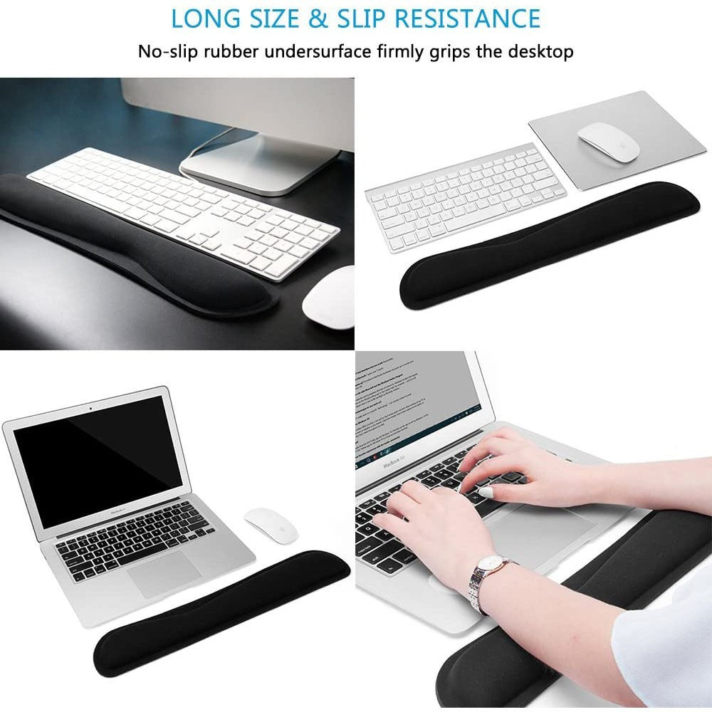 Memory Foam Mouse Keyboard Wrist Rest Pad For Office Computer PC Gaming Restpad Ergonomic MousePad
