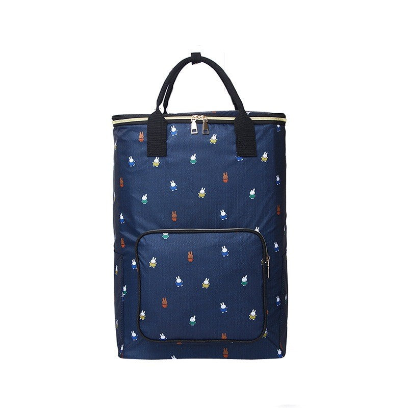 Heavy Duty Foldable Shopping Trolley with Wheels | Retractable Grocery Cart | Portable Supermarket Trolley Bag