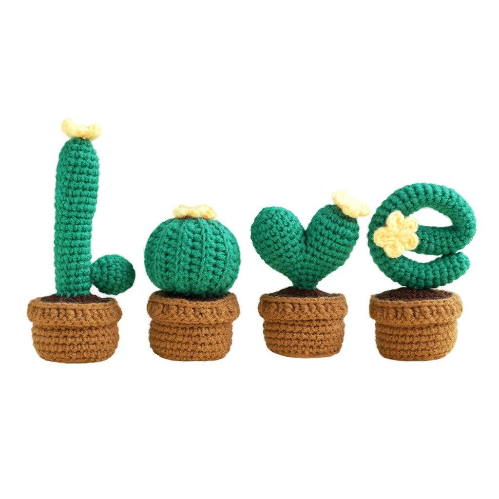 DIY Crochet Flowers Kit for Beginners Complete Crochet Knitting With Video Adorable Crochet Plant Decoration