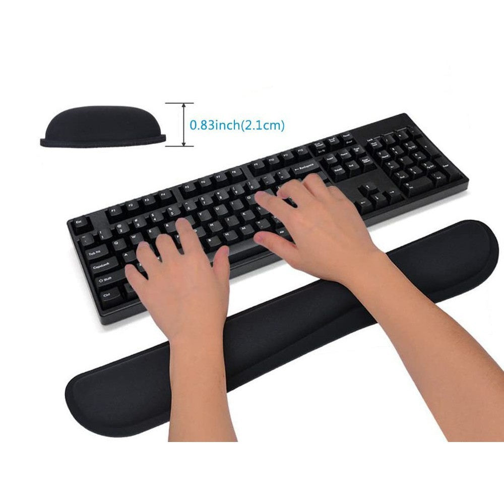 Memory Foam Mouse Keyboard Wrist Rest Pad For Office Computer PC Gaming Restpad Ergonomic MousePad