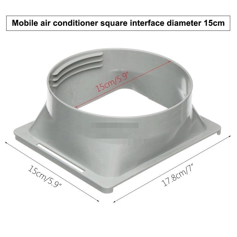Universal Aircond Hose Portable Extension Kit-Flexible Air Conditioner Pipe Exhaust Duct For 13cm/15cm Mobile Aircon