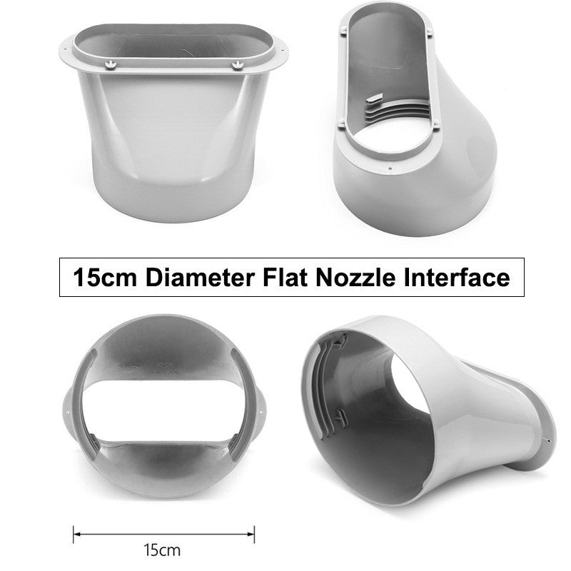 Universal Aircond Hose Portable Extension Kit-Flexible Air Conditioner Pipe Exhaust Duct For 13cm/15cm Mobile Aircon