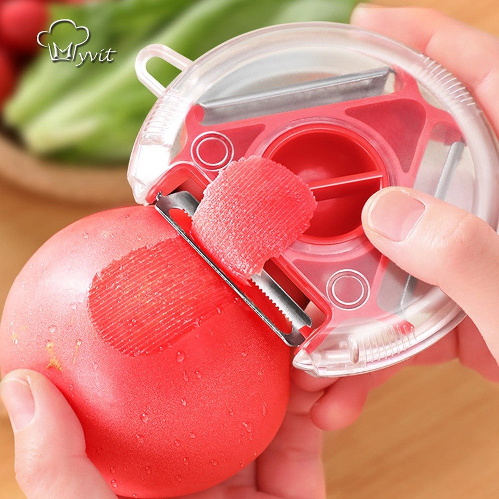 【SG Ready Stock】Vegetable Cutter / Vegetable Chopper with Basket for Fruits Vegetables