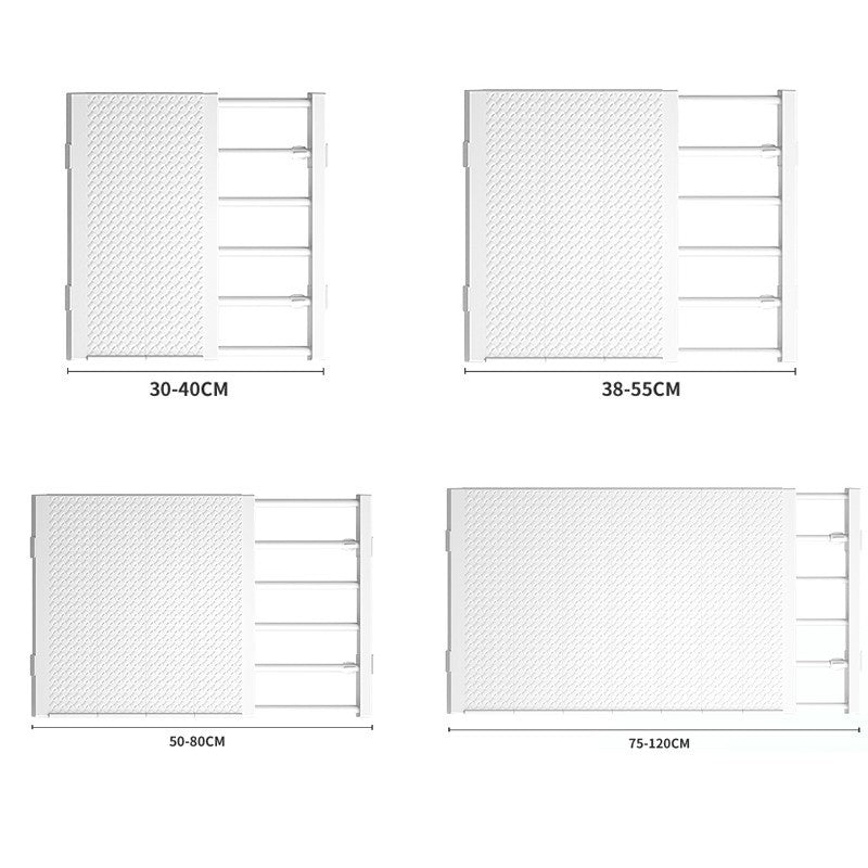 Extendable Wardrobe Shelf Adjustable Closet Organizer Rack Adjustable Extendable Wardrobe Shelf Space Saving