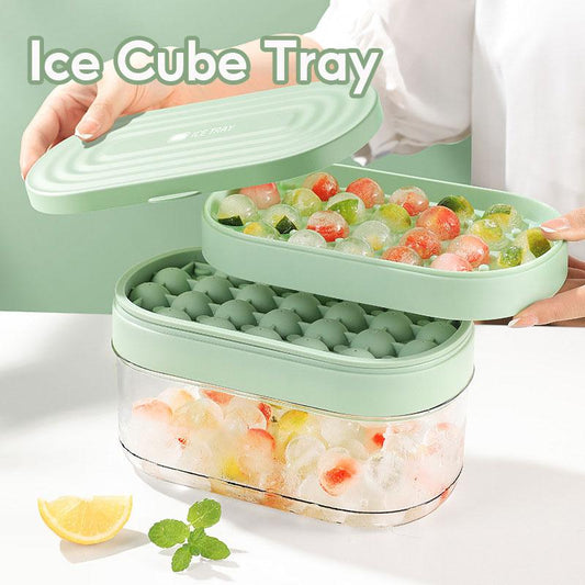 Silicone ice cube tray ball ice ball maker ice Cube Mold ice maker machine with box