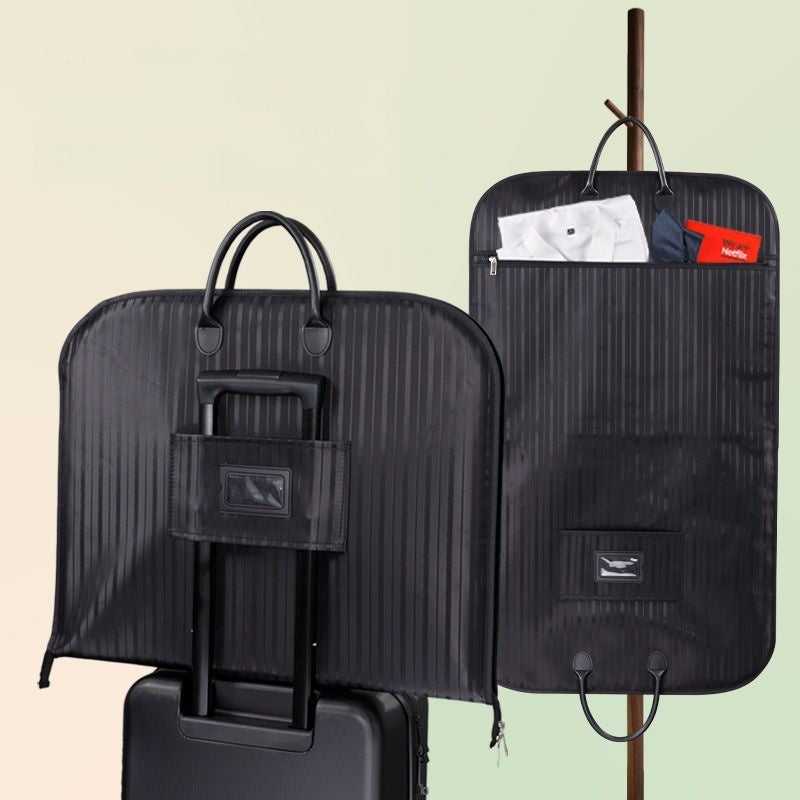 SG Business Trip Suit Storage Bag  Garment Cover for Travel Dustproof Breathable Coat Carrier
