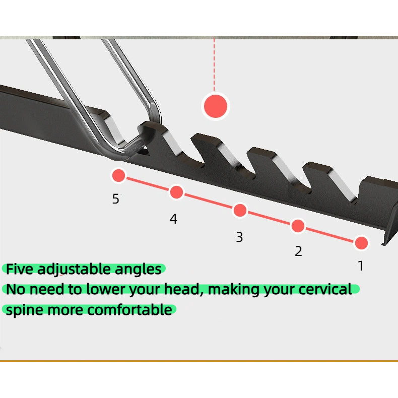 Foldable Laptop Desk with Tablet Holder - Multi-Purpose Bed/Office Table for Study,Work,Dorm & Small Spaces Space-Saving