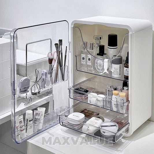 Makeup Organizers Large Capacity Facial Product Skin Care Organiser Make Up Brush Holder Storage