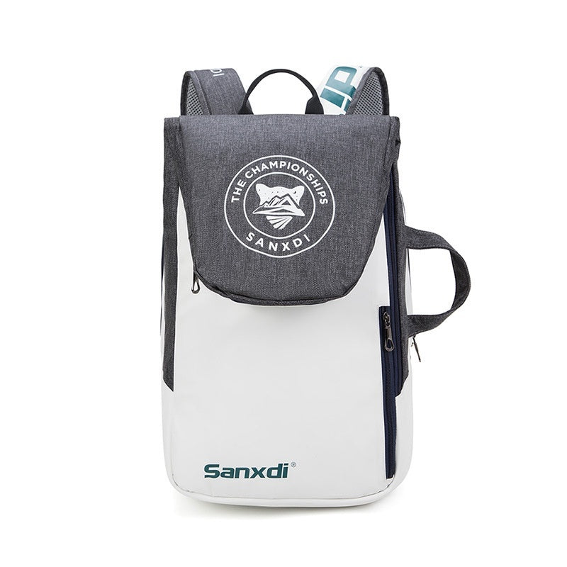 50L Badminton Bag Large Capacity Waterproof Sports Gym Backpack Unisex for Tennis & Travel, Outdoor